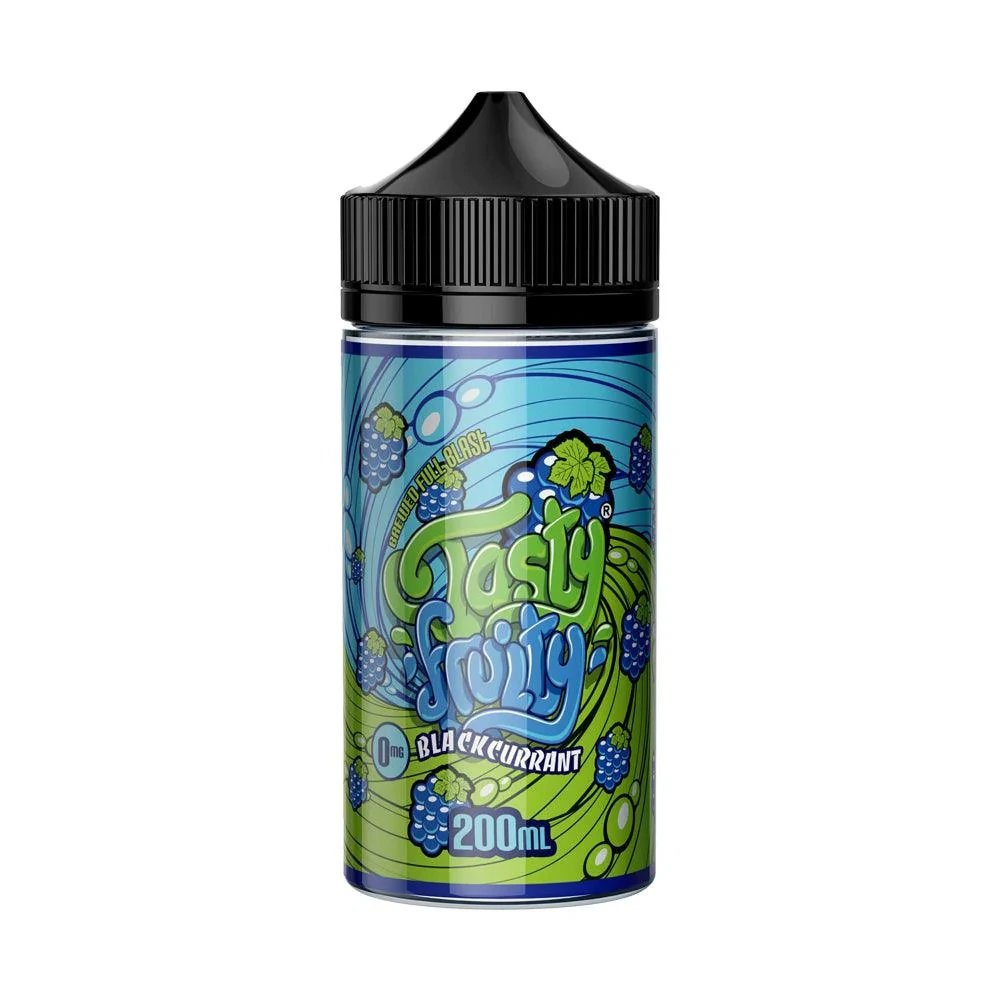 Blackcurrant 200ml E-Liquid by Tasty Fruity 